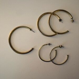 Lot of Sheila Fajl Hoop Earrings